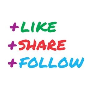 Like, Share &Follow
